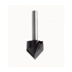 UKEN ROUTERBIT V GROOVING 8MM X9.5X 12.7 (S X D X BL)