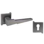 UKEN LEVER HANDLE W/ROSETTE PREMIUM - 140