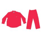 UKEN PANT SHIRT - RED - SMALL
