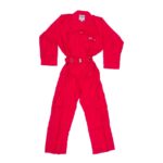 COVERALL100%COTTON RED XXXL