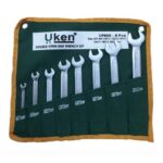 UKEN OPEN END SPANNER - 8 PCS SET 6-22MM