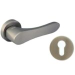 UKEN LEVER HANDLE W/ROSETTE PREMIUM - 148