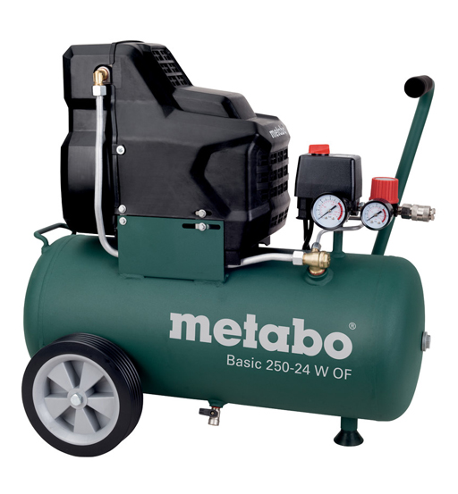 file_9037_7361_2660 METABO AIR COMPRESSOR 24LTR - OIL FREE - Image 1