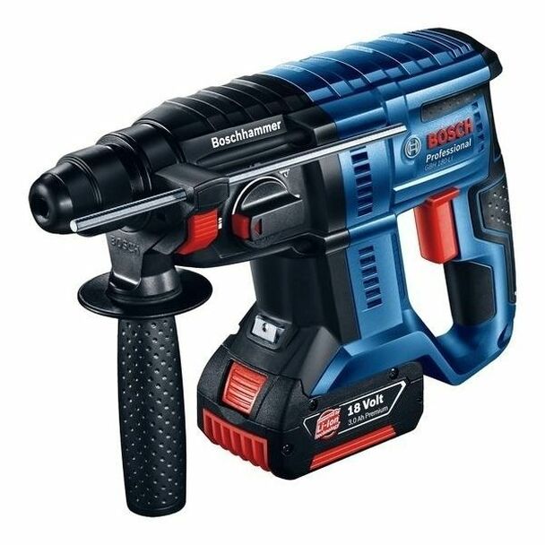 bosch_06119110l2_01_1__85911.1641895176 Bosch Rotary Hammer With SDS plus, 06119110L2, GBH 180-LI, 1800RPM, Blue - Image 1