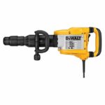 Dewalt 10 Kg SDS Max In-Line Demolition Hammer With Shocks, D25901K-B4, 1500W, 110V