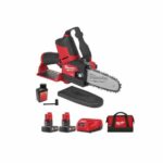 Milwaukee Hatchet Cordless Chain Saw, M12FHS-602, Fuel, 12V, 152MM, 5 Pcs/Kit
