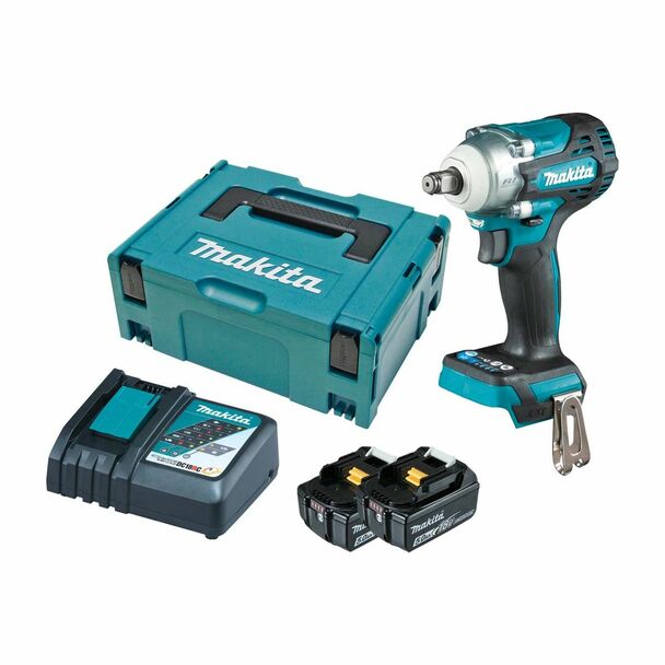 makita_dtw300rtj_5pcs_01__98325.1645000261 Makita Brushless Impact Wrench Kit, DTW300RTJ, 18V, 330 Nm, 1/2 Inch - Image 1