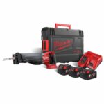 Milwaukee Fuel Sawzall Reciprocating Saw Kit, M18CSX-503X, 25MM, 18V, 6 Pcs/Kit